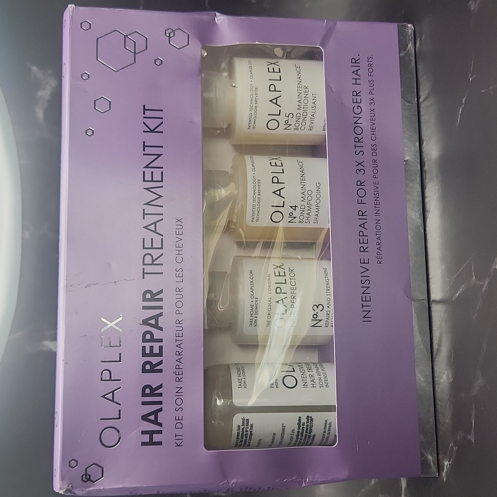 OLAPLEX NIB HAIR REPAIR TREATMENT KIT No.0-155ml, 3, 4 &5 each 100ml full size**